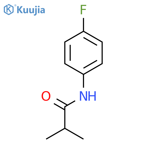 N-(4-fluorophenyl)isobutyramide structure