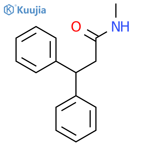 N-Methyl-β-phenylbenzenepropanamide structure