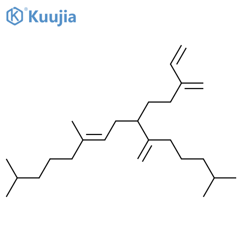 2,6,14-Trimethyl-10-methylene-9-(3-methylene-4-pentenyl)-6-pentadecene structure