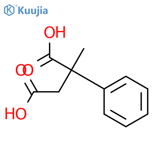 2-Methyl-2-phenylsuccinic Acid structure