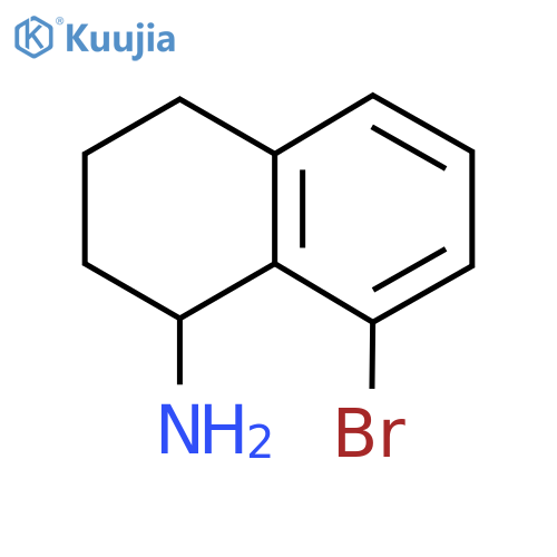 8-Bromo-1,2,3,4-tetrahydronaphthalen-1-amine structure