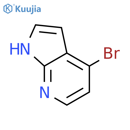 4-Bromo-7-azaindole structure