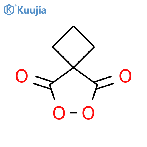 Cyclobutane malonyl peroxide structure