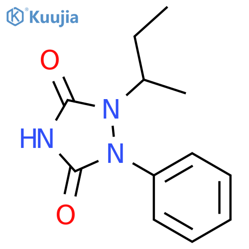1-(butan-2-yl)-2-phenyl-1,2,4-triazolidine-3,5-dione structure
