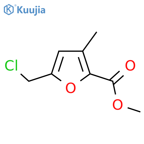 Methyl 5-(chloromethyl)-3-methylfuran-2-carboxylate structure