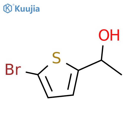 1-(5-bromothiophen-2-yl)ethan-1-ol structure