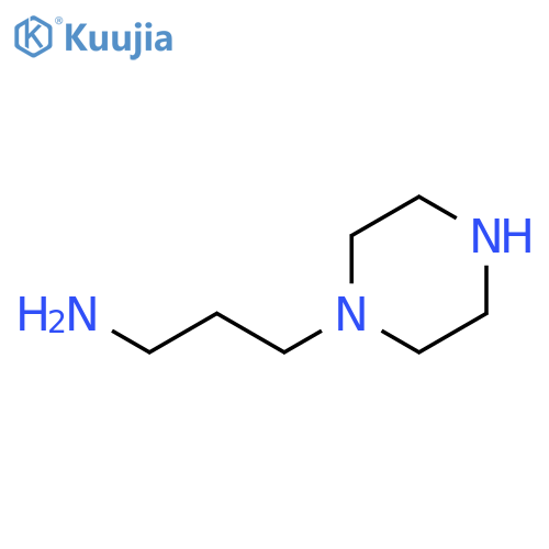 1-(3-Aminopropyl)piperazine structure