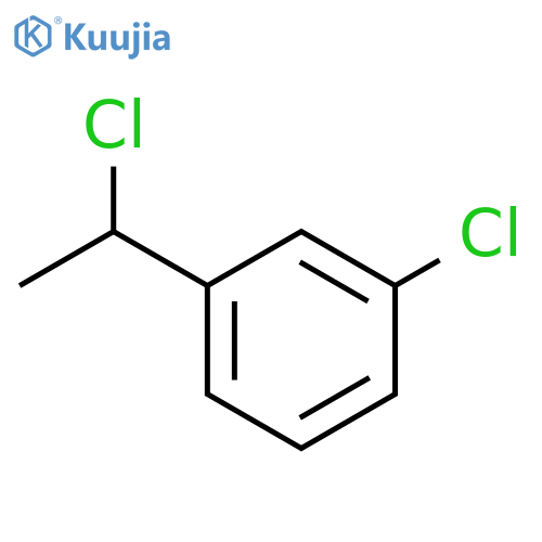 1-chloro-3-(1-chloroethyl)benzene structure