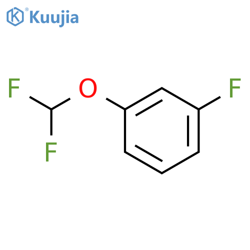 1-(Difluoromethoxy)-3-fluorobenzene structure