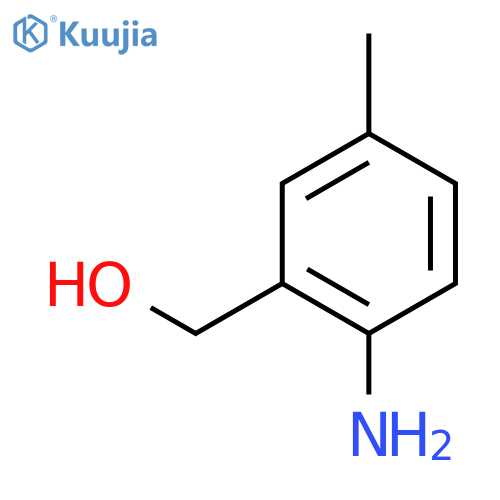 2-Amino-5-methylbenzyl alcohol structure