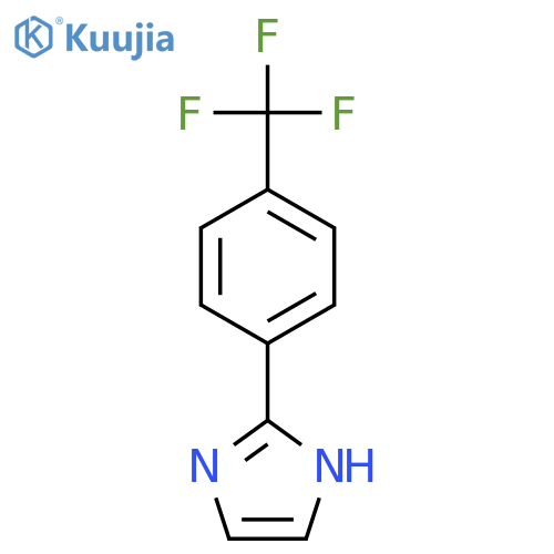 2-(4-Trifluoromethylphenyl)imidazole structure