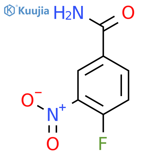 4-Fluoro-3-nitrobenzamide structure