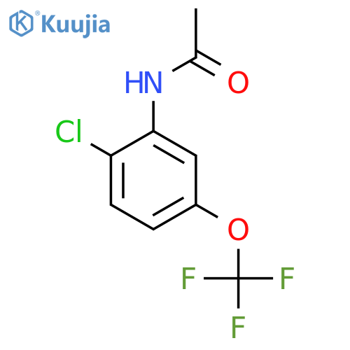 N-(2-Chloro-5-(trifluoromethoxy)phenyl)acetamide structure