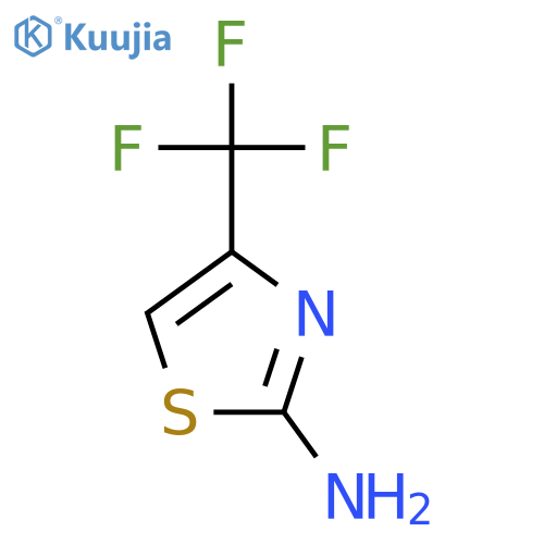 4-(trifluoromethyl)-1,3-thiazol-2-amine structure