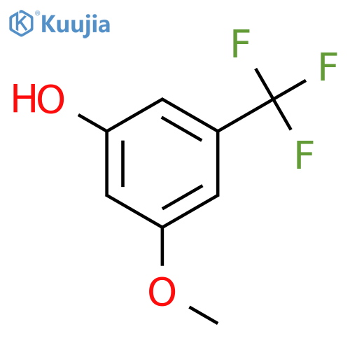 3-Methoxy-5-(trifluoromethyl)phenol structure