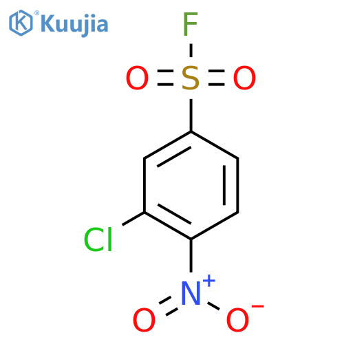 3-chloro-4-nitrobenzene-1-sulfonyl fluoride structure