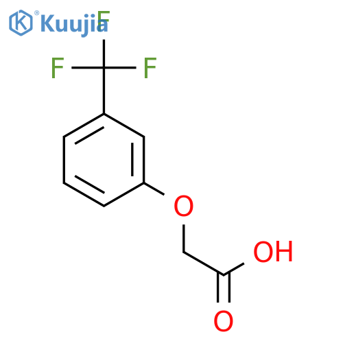 3-(Trifluoromethyl)phenoxyacetic Acid structure