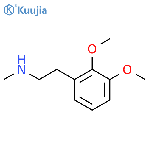 2-(2,3-dimethoxyphenyl)ethyl(methyl)amine structure