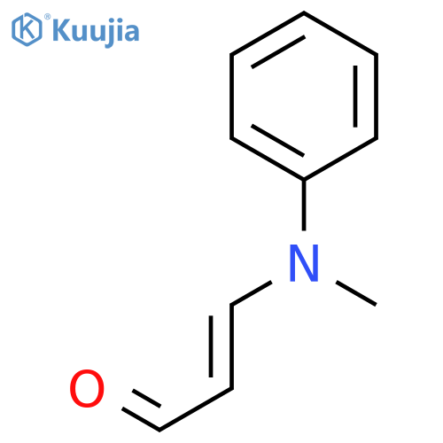 trans 3-(N-Methylanilino)acrolein structure