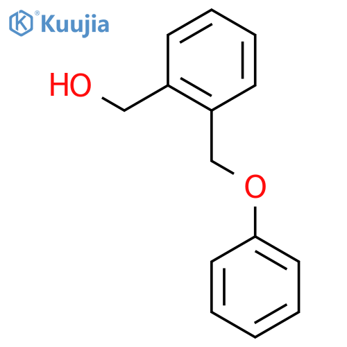 2-(phenoxymethyl)phenylmethanol structure