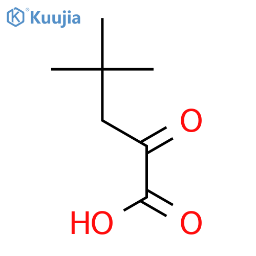 4,4-Dimethyl-2-oxo-pentanoic acid structure