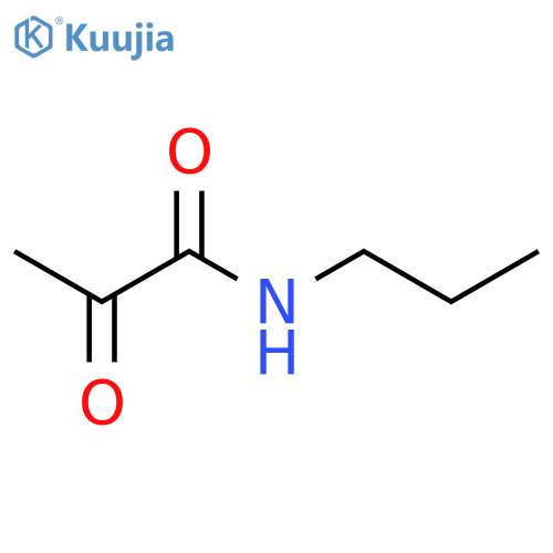 Propanamide,2-oxo-N-propyl- structure