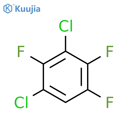 Benzene, 1,3-dichloro-2,4,5-trifluoro- structure