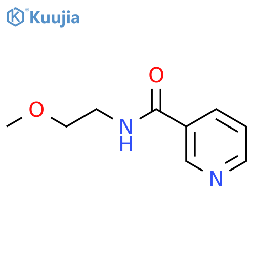 N-(2-Methoxyethyl)nicotinamide structure