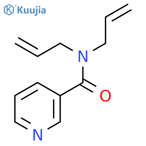 N,N-Diallylnicotinamide structure