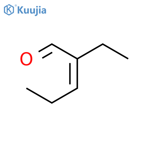 2-Pentenal, 2-ethyl- structure