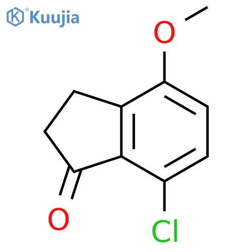 1H-INDEN-1-ONE, 7-CHLORO-2,3-DIHYDRO-4-METHOXY- structure