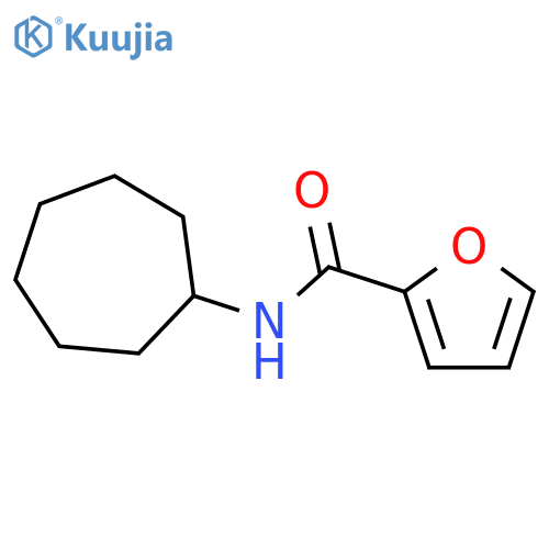 N-cycloheptylfuran-2-carboxamide structure