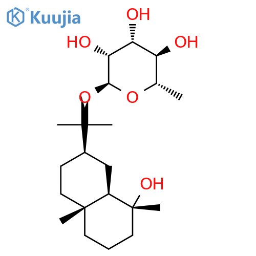 CryptoMeridiol 11-rhaMnoside structure