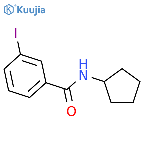 N-Cyclopentyl-3-iodobenzamide structure