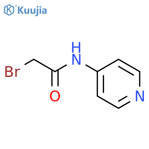 2-bromo-N-(pyridin-4-yl)acetamide structure