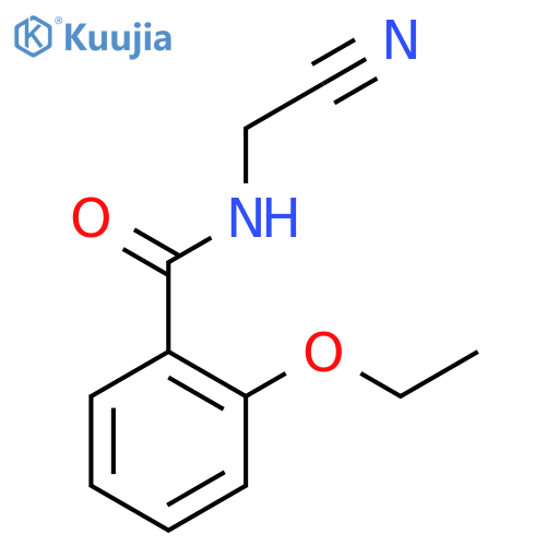 Benzamide,N-(cyanomethyl)-2-ethoxy- structure