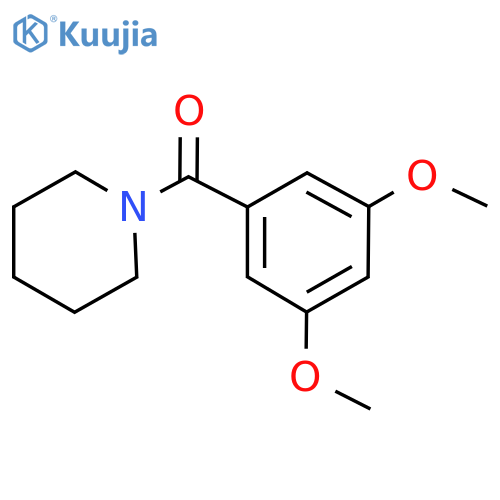 1-(3,5-Dimethoxybenzoyl)piperidine structure