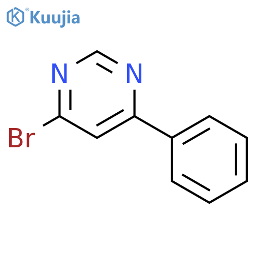 4-bromo-6-phenylpyrimidine structure