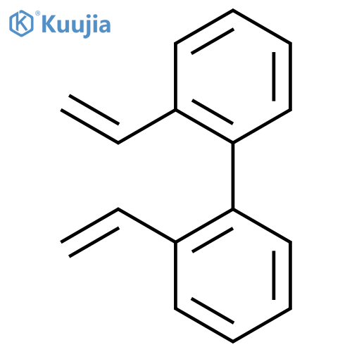 1,1'-Biphenyl, 2,2'-diethenyl- structure