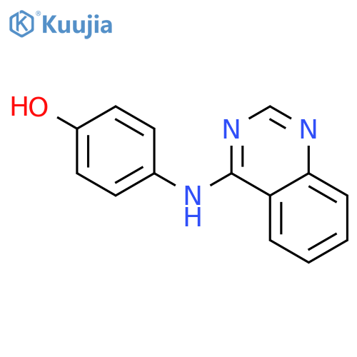 4-(Quinazolin-4-yl)aminophenol structure