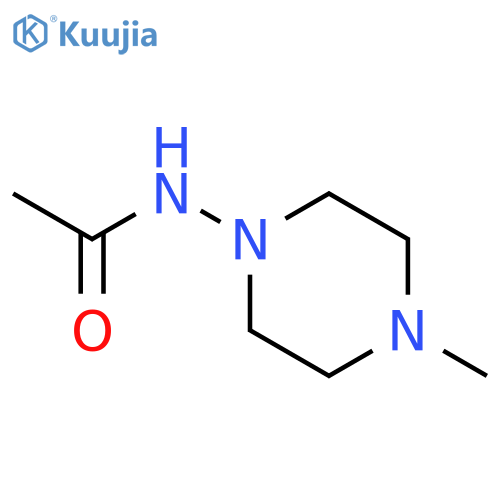 Acetamide,N-(4-methyl-1-piperazinyl)- structure