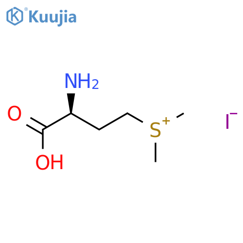 Sulfonium,[(3S)-3-amino-3-carboxypropyl]dimethyl-, iodide (1:1) structure
