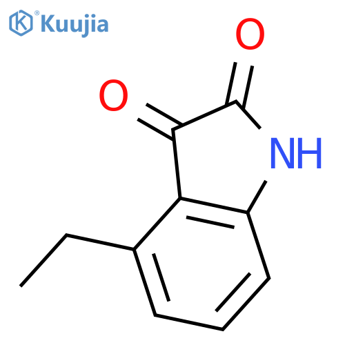 4-ethyl-2,3-dihydro-1H-indole-2,3-dione structure