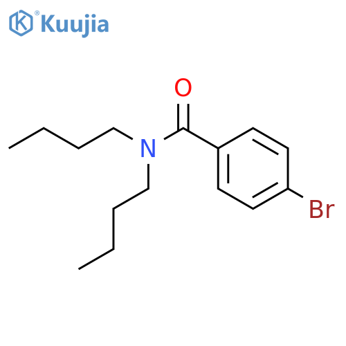 4-bromo-N,N-dibutylbenzamide structure