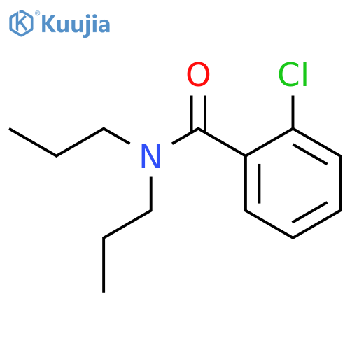 2-chloro-N,N-dipropylbenzamide structure