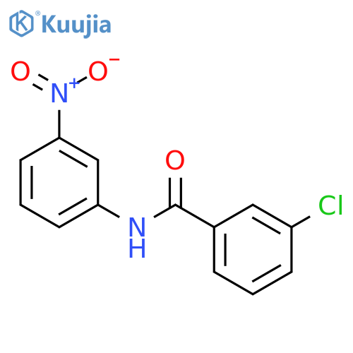 3-chloro-N-(3-nitrophenyl)benzamide structure