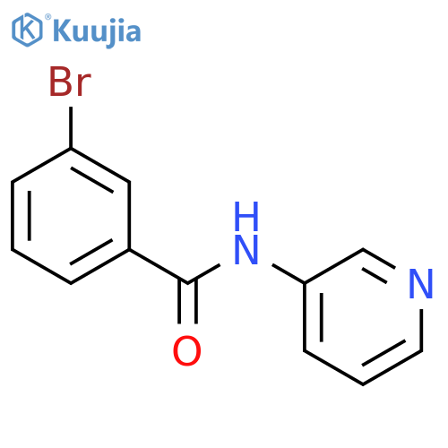 3-Bromo-N-(pyridin-3-yl)benzamide structure