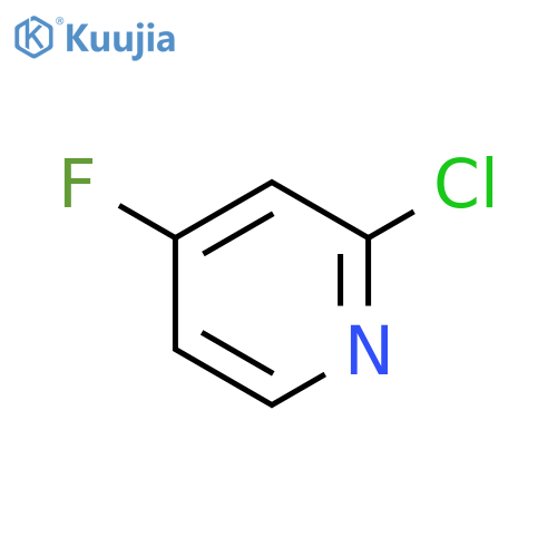 2-Chloro-4-fluoropyridine structure