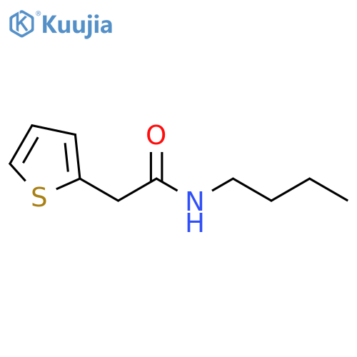2-Thiopheneacetamide, N-butyl- structure