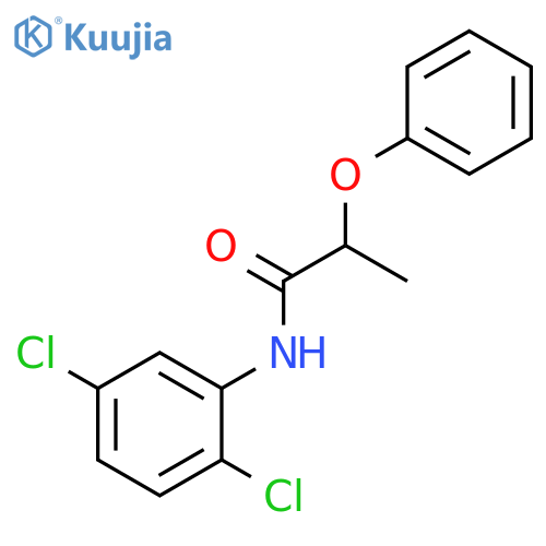 N-(2,5-dichlorophenyl)-2-phenoxypropanamide structure